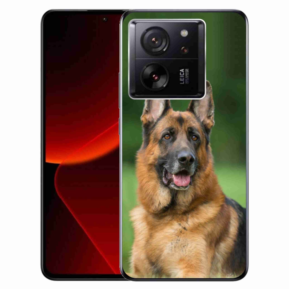 Gelový kryt mmCase na Xiaomi 13T/13T Pro - německý ovčák