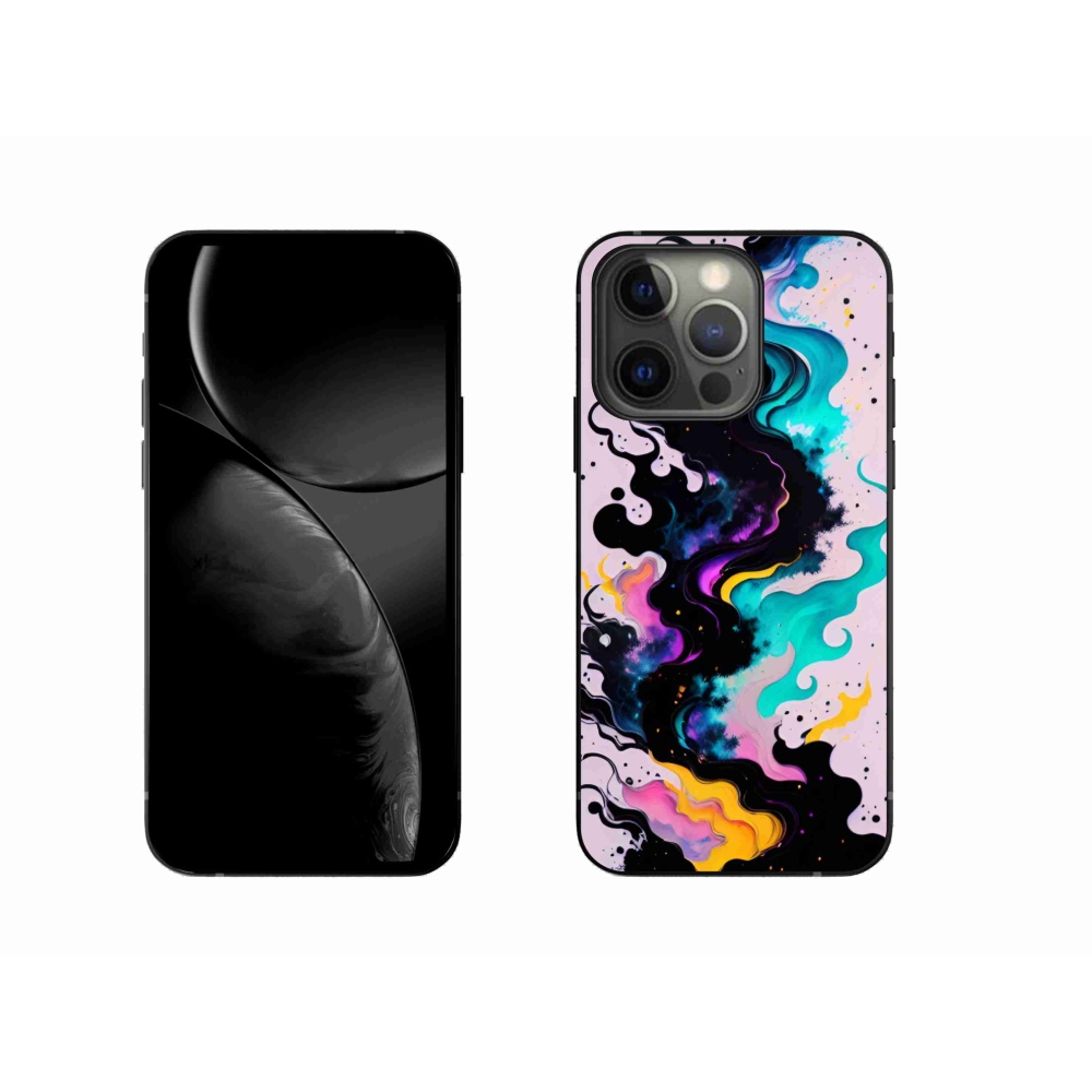Gelový kryt mmCase na iPhone 13 Pro - abstraktní motiv 4
