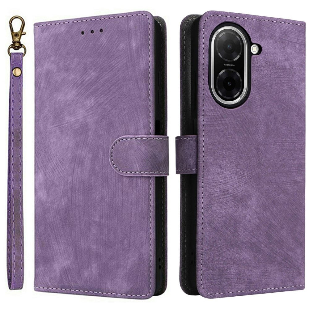 RFID knížkové pouzdro na Xiaomi Redmi A5 (171.7x77.8x8.3mm) - fialové