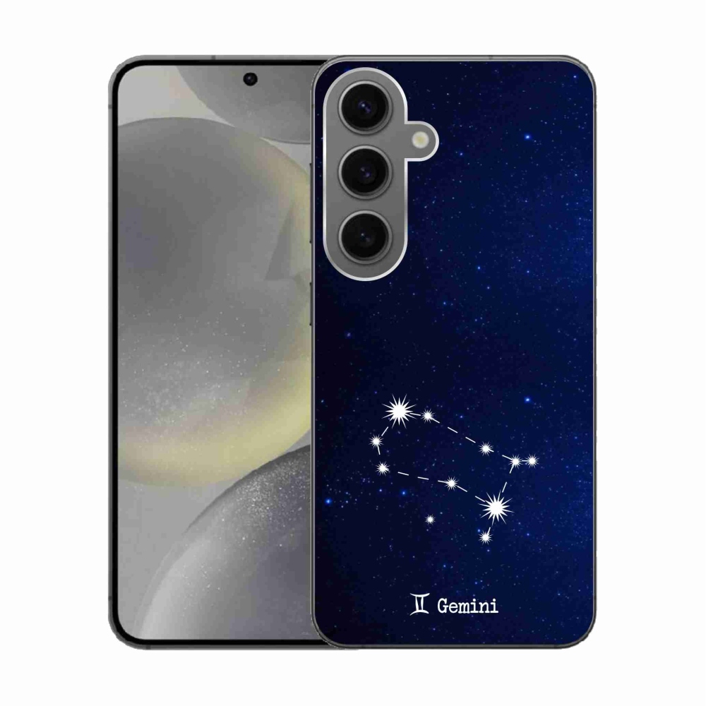 Gelový kryt mmCase na Samsung Galaxy S24 - souhvězdí Blíženců
