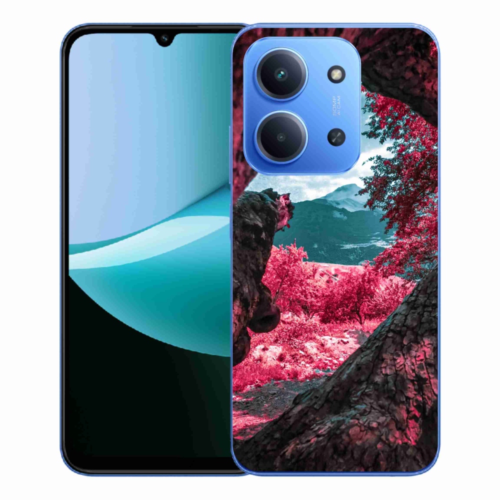 Gelový kryt mmCase na Xiaomi Redmi 15C 4G/5G (173mm) - výhled na hory