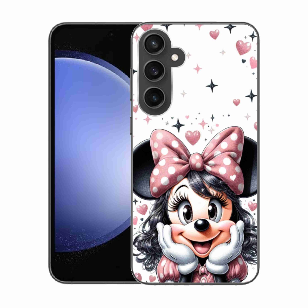 Gelový kryt mmCase na Samsung Galaxy S23 FE - minnie