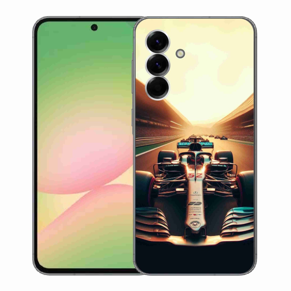 Gelový kryt mmCase na Samsung Galaxy A56 5G - formule 1
