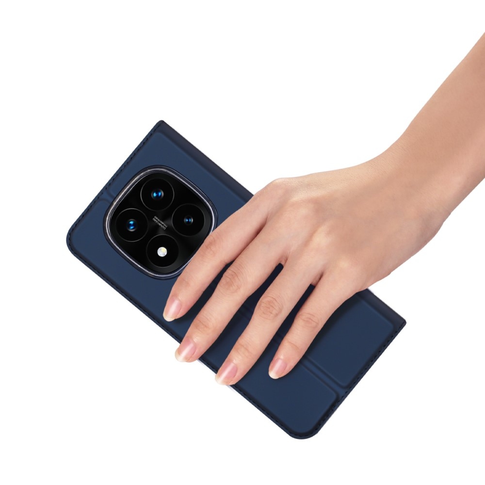 DUX knížkové pouzdro na Xiaomi Redmi Note 14 Pro+ 5G - tmavěmodré