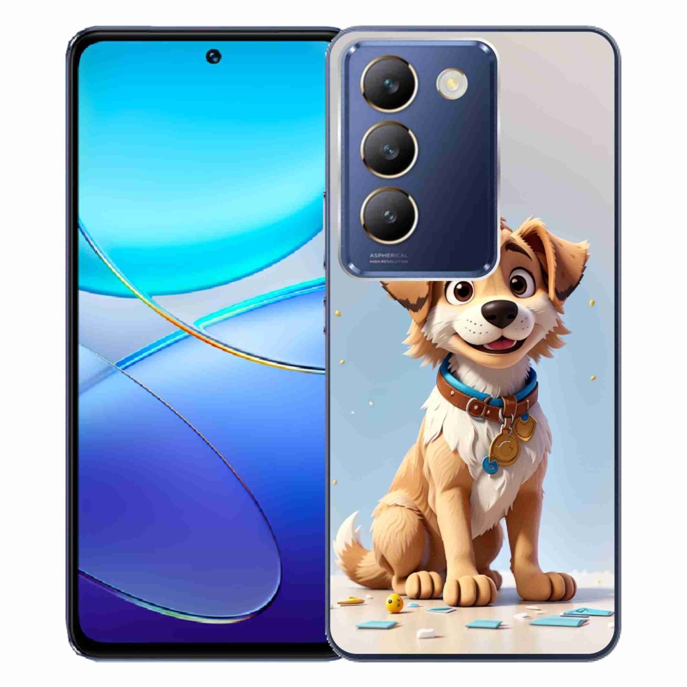 Gelový kryt mmCase na Vivo V40 SE 4G/5G - kreslené štěně