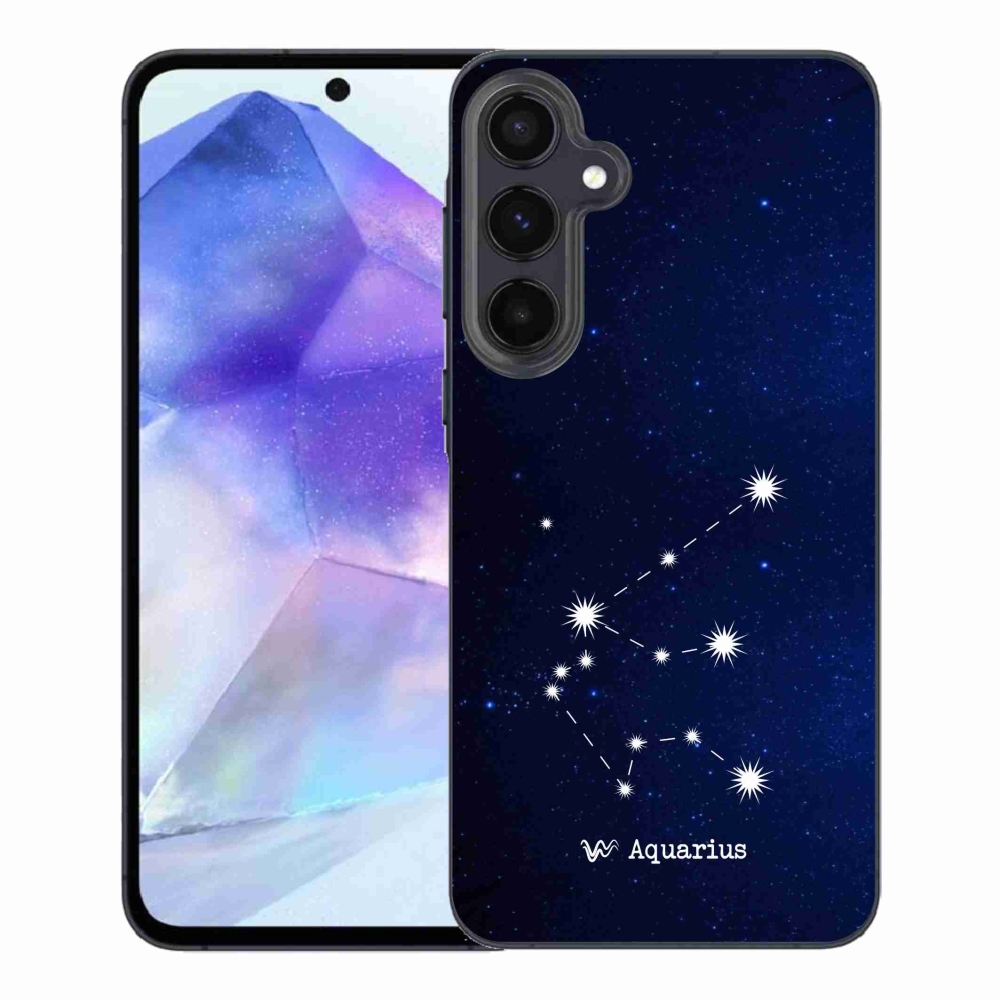 Gelový kryt mmCase na Samsung Galaxy A55 5G - souhvězdí Vodnáře