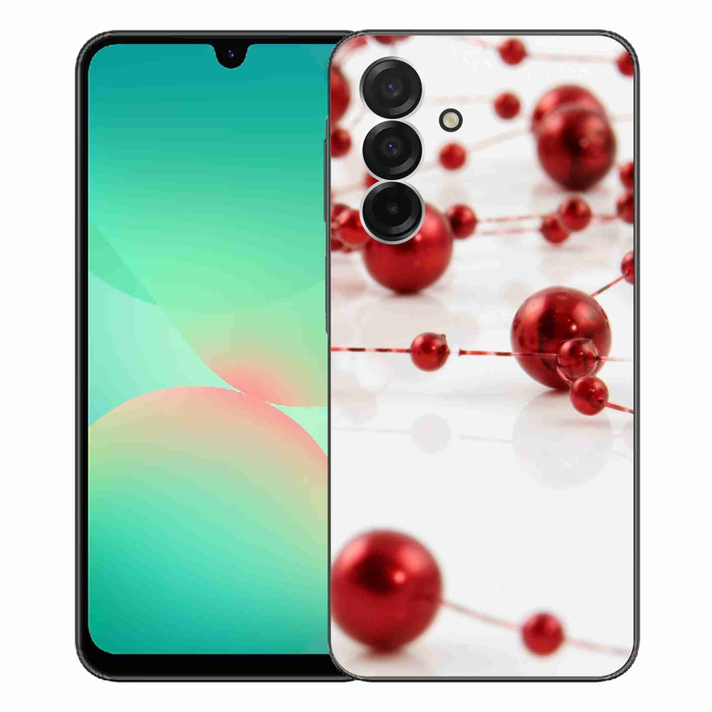 Gelový kryt mmCase na Samsung Galaxy A26 5G - vánoční řetěz