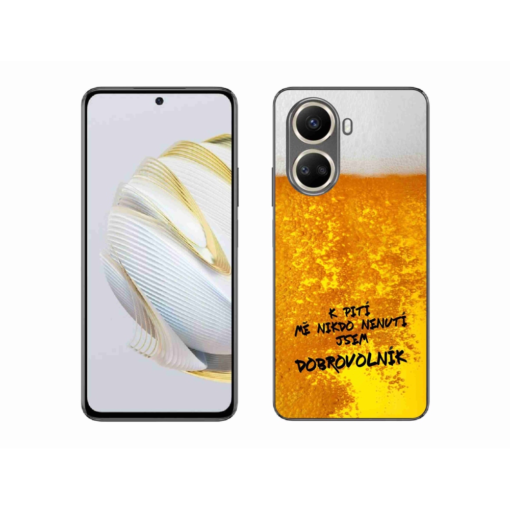 Gelový kryt mmCase na Huawei Nova 10 SE - pivní motiv 4