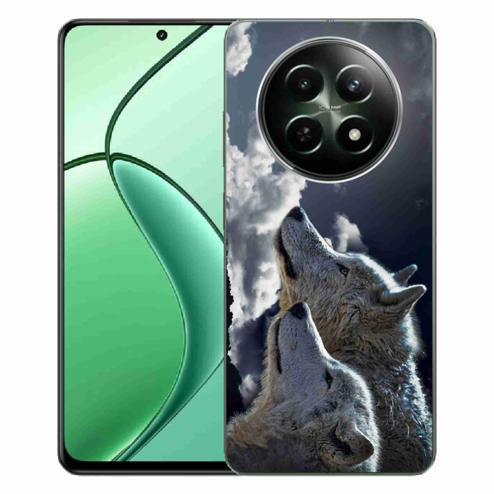 Gelový kryt mmCase na Realme 12 5G/12x 5G - vlci