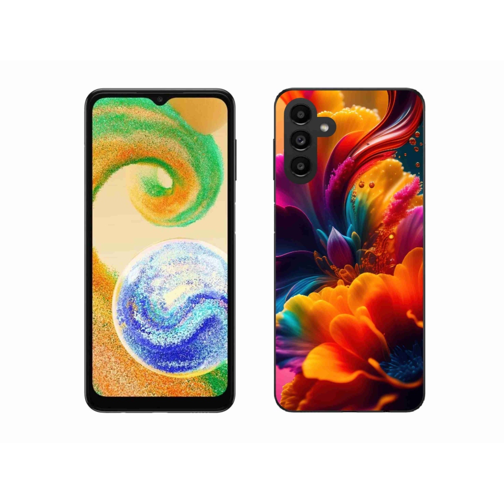 Gelový kryt mmCase na Samsung Galaxy A04s (164.7x76.7x9.1mm) - abstraktní motiv 2