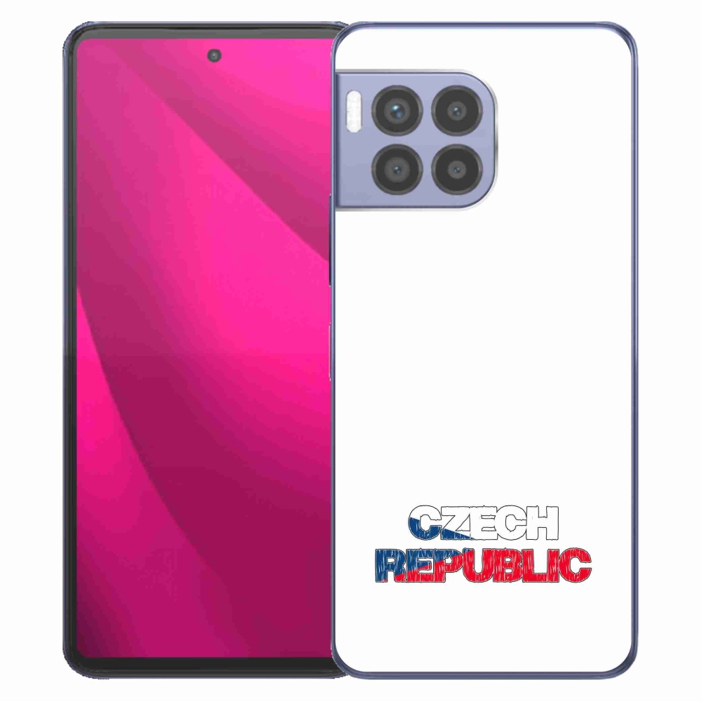 Gelový kryt mmCase na T-Mobile T Phone 2 Pro - Czech Republic bílé pozadí