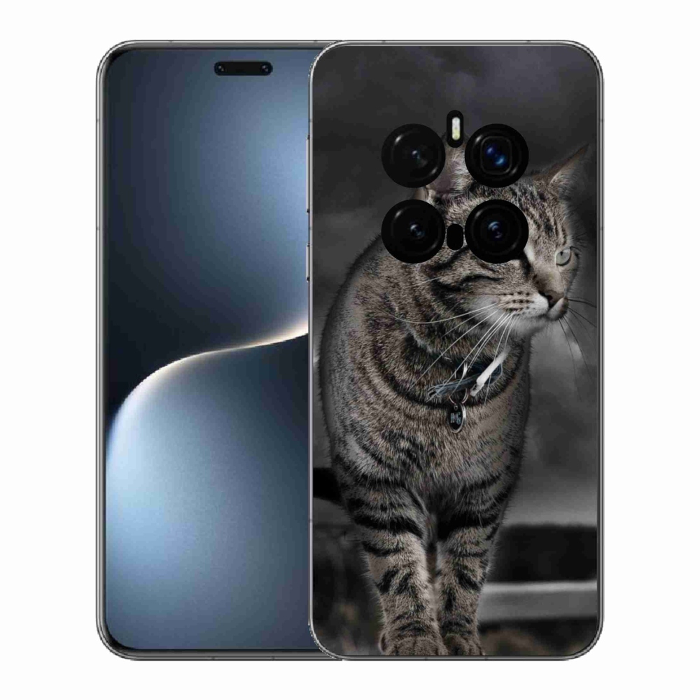 Gelový kryt mmCase na Honor Magic 7 Pro 5G - kočka