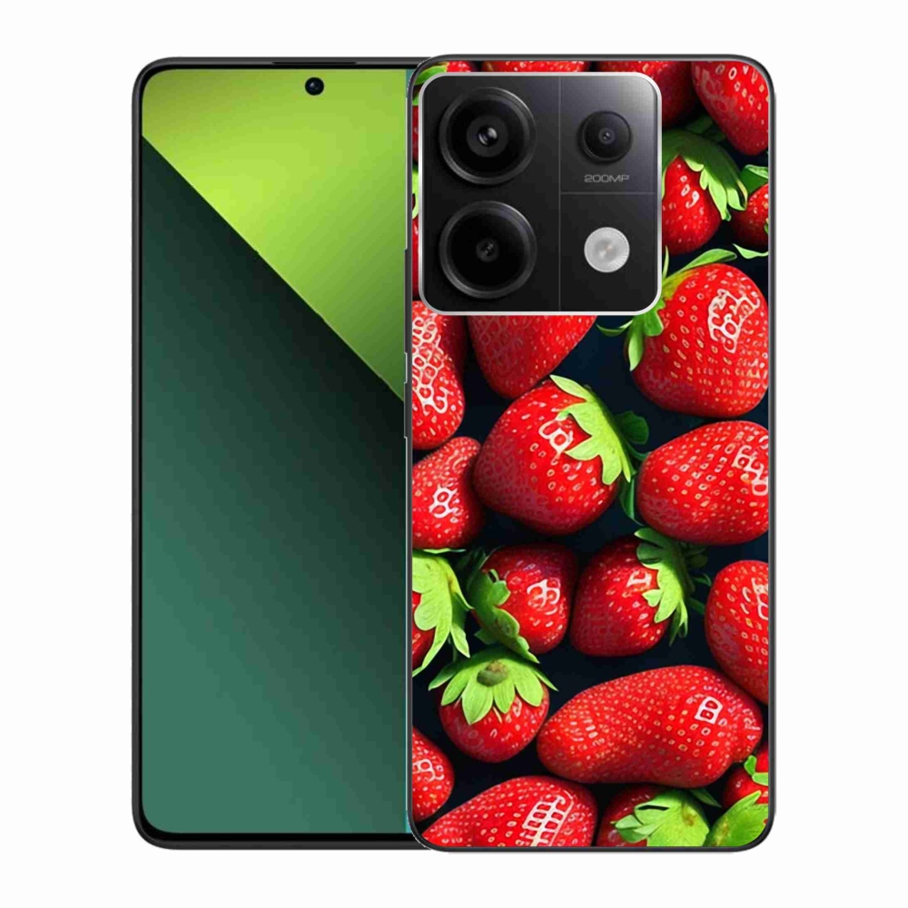 Gelový kryt mmCase na Xiaomi Redmi Note 13 Pro 5G/Poco X6 5G - jahody