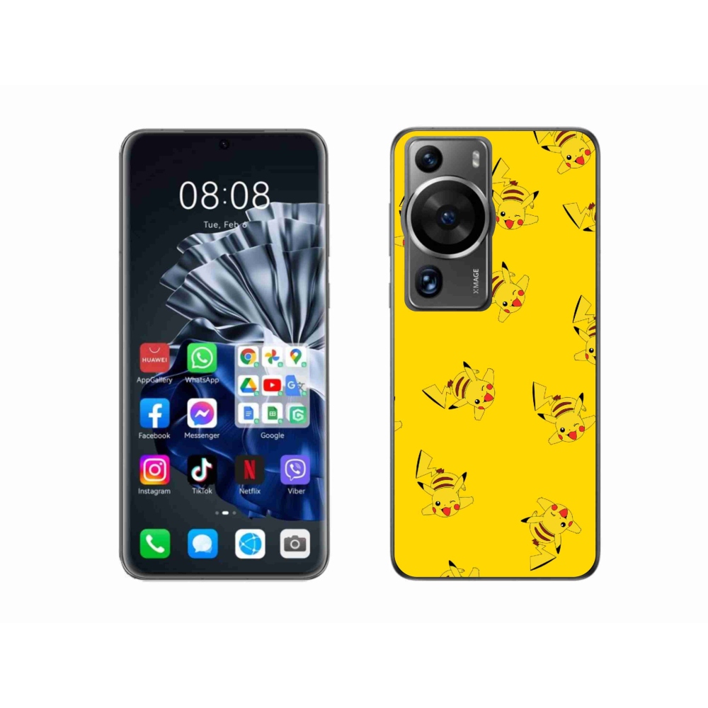 Gelový kryt mmCase na Huawei P60 Pro - pikachu