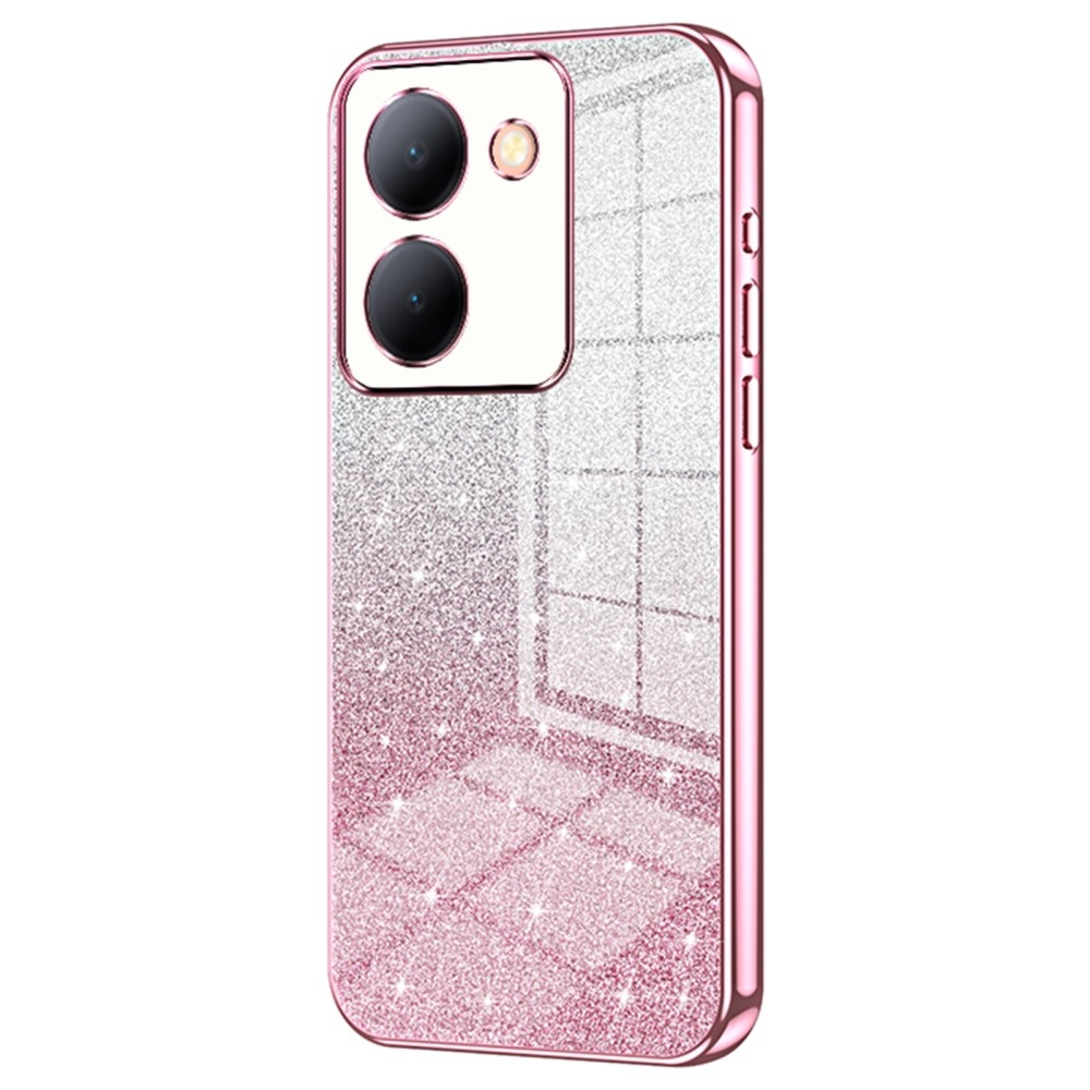 Electro gelový obal na Vivo Y36 - růžový