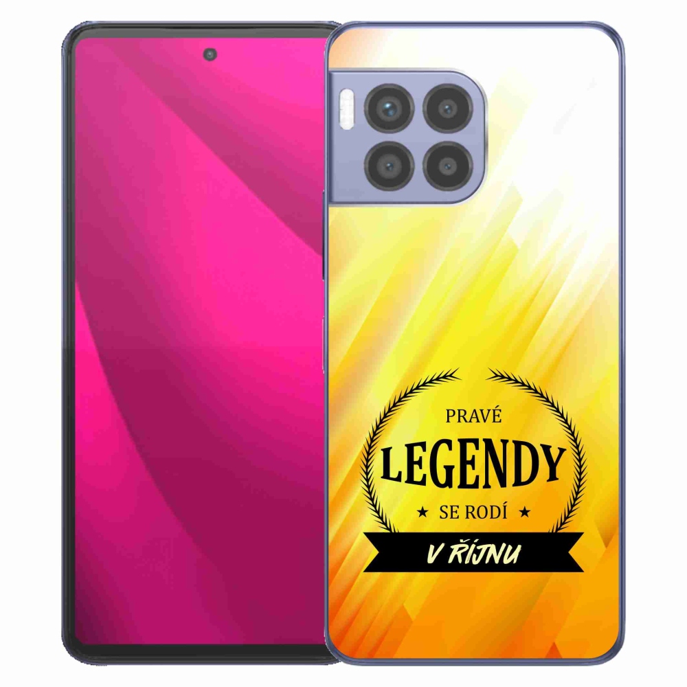 Gelový kryt mmCase na T-Mobile T Phone 2 Pro - legendy v říjnu žluté pozadí