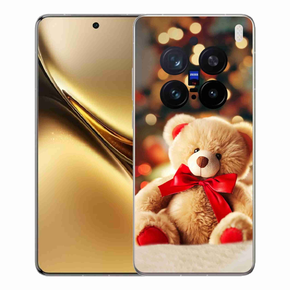 Gelový kryt mmCase na Vivo X200 Pro 5G - plyšový medvídek