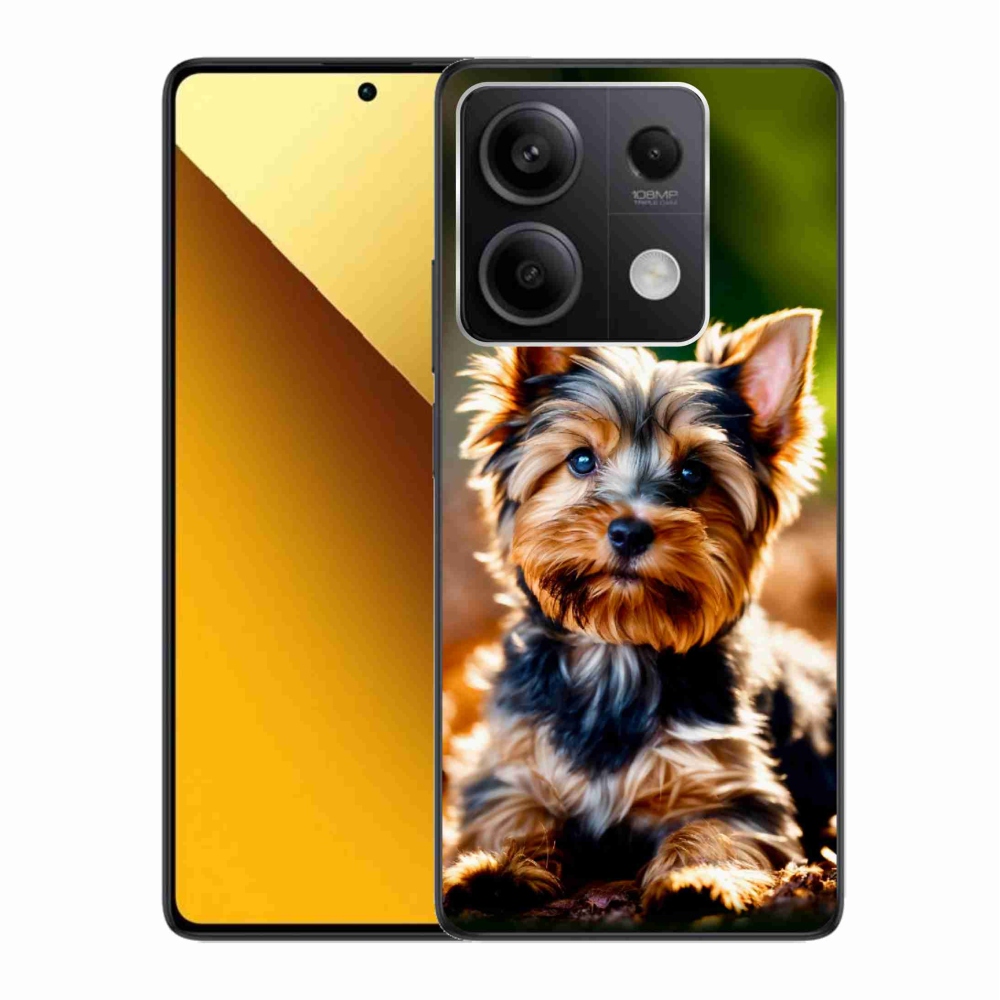 Gelový kryt mmCase na Xiaomi Redmi Note 13 5G - jorkšír 10