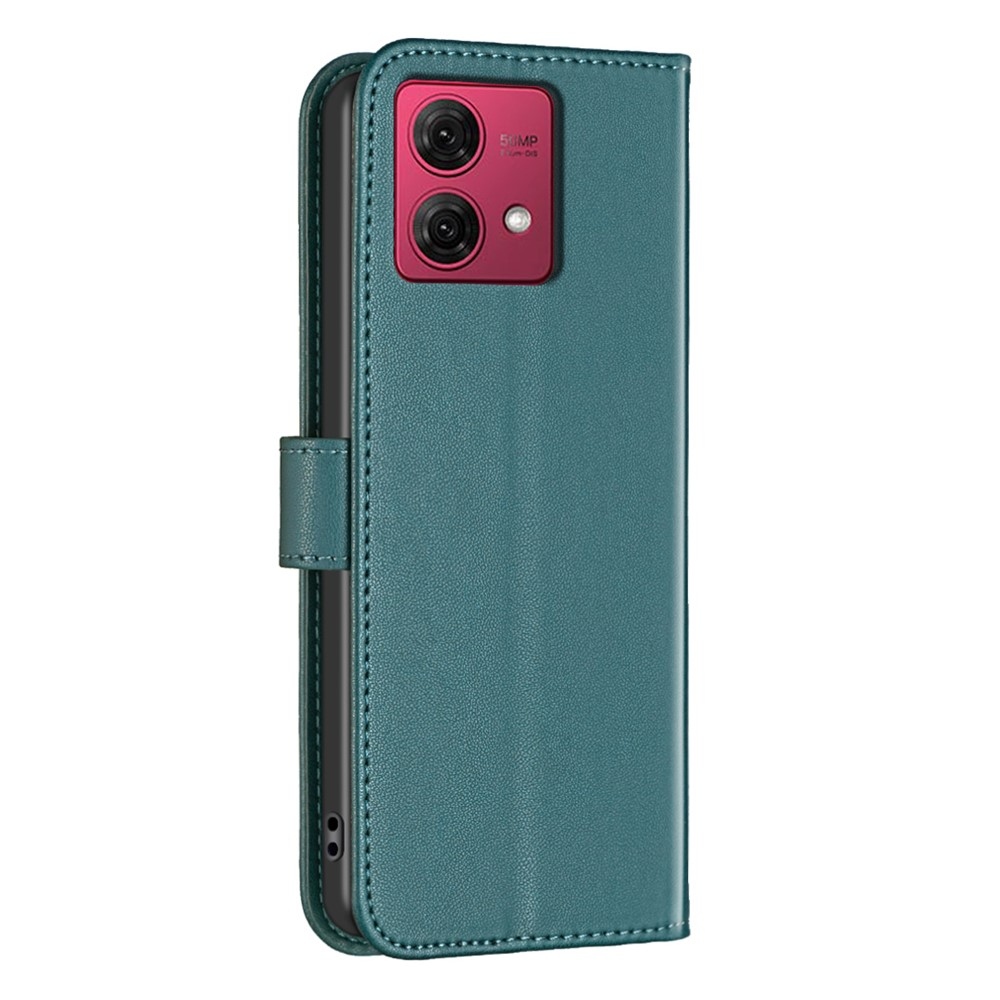 BNF knížkové pouzdro na Motorola Moto G84 5G - zelené