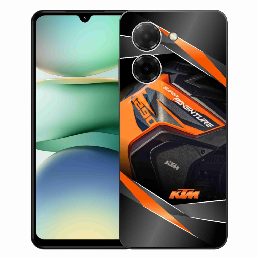 Gelový kryt mmCase na Xiaomi Redmi A5 (171.7x77.8x8.3mm) - motorka ktm