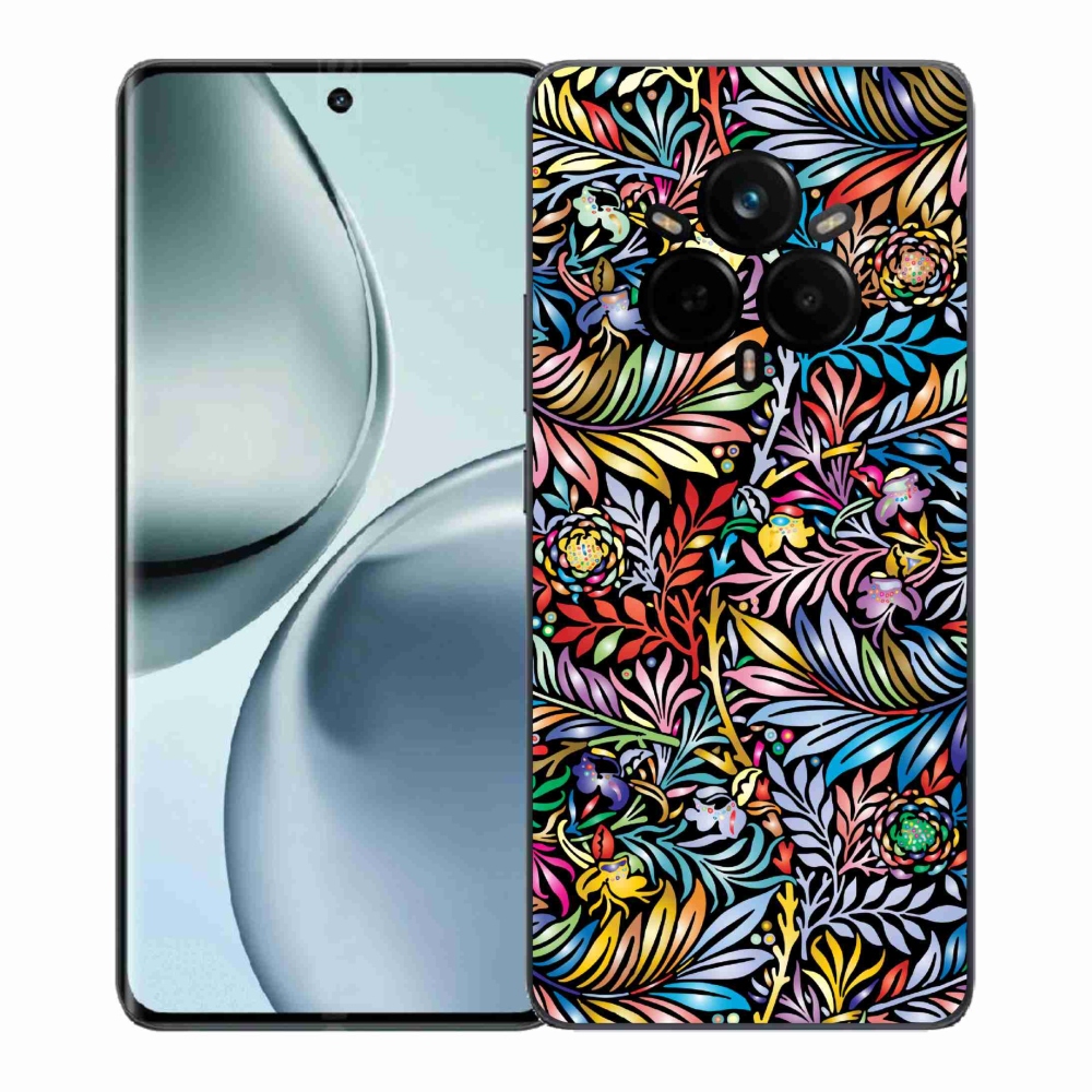 Gelový kryt mmCase na Realme 14 Pro+ 5G - květiny 5