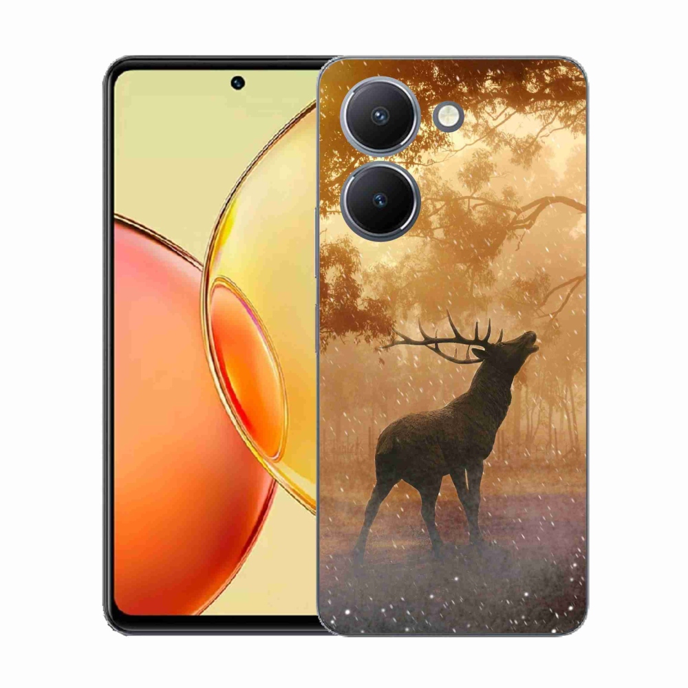 Gelový kryt mmCase na Vivo Y36 - jelen v říji