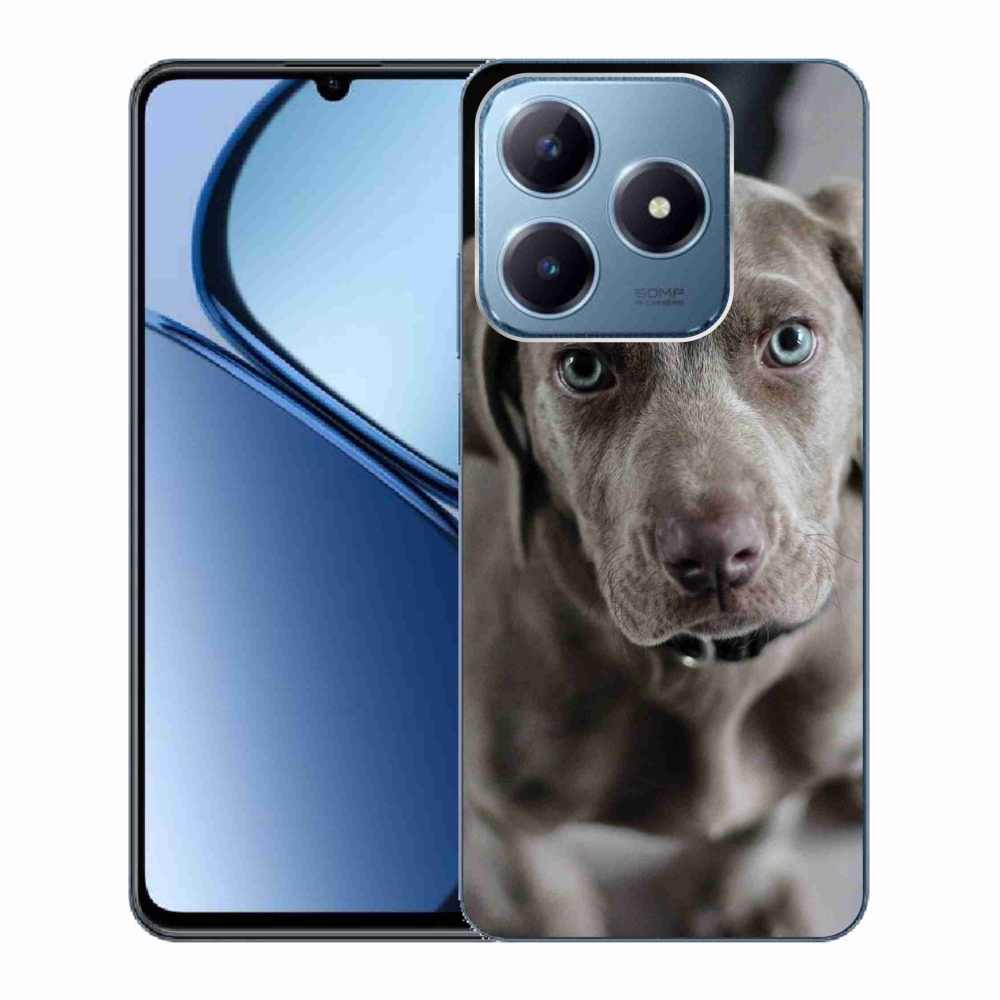 Gelový obal mmCase na Realme C63 - výmarský ohař