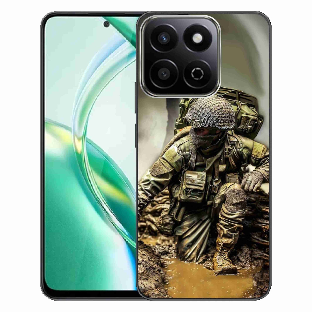Gelový kryt mmCase na Honor 200 Smart 5G - voják