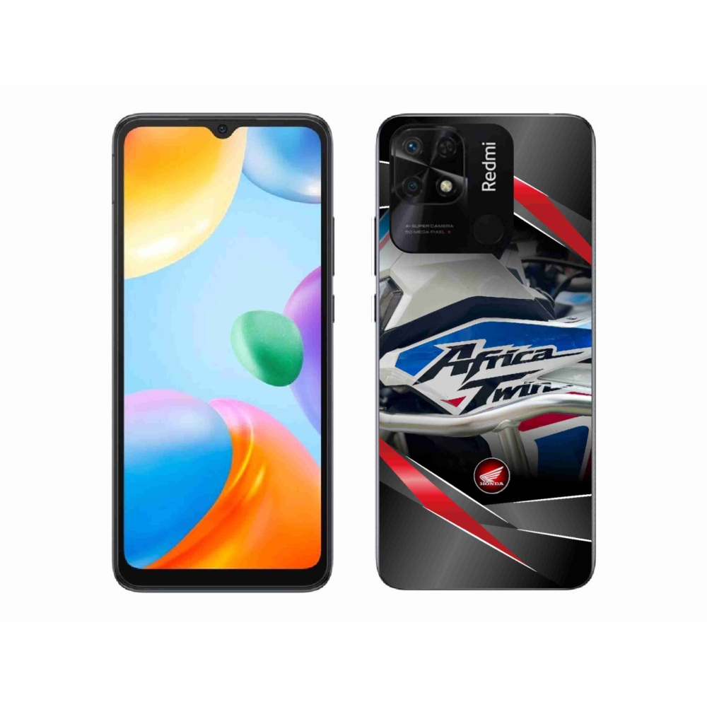 Gelový kryt mmCase na Xiaomi Redmi 10C - motorka honda