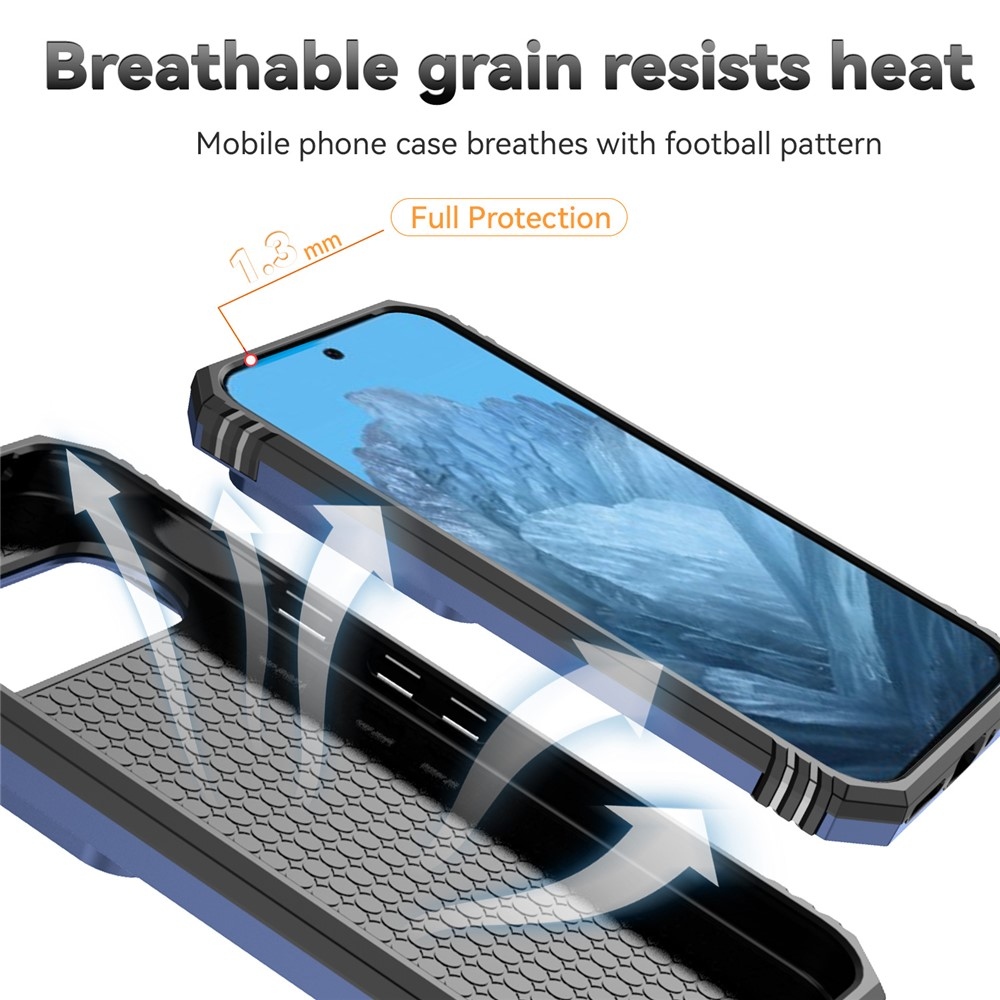 Slide odolný kryt na Google Pixel 10 Pro/Pixel 10/9 Pro/9 - modrý