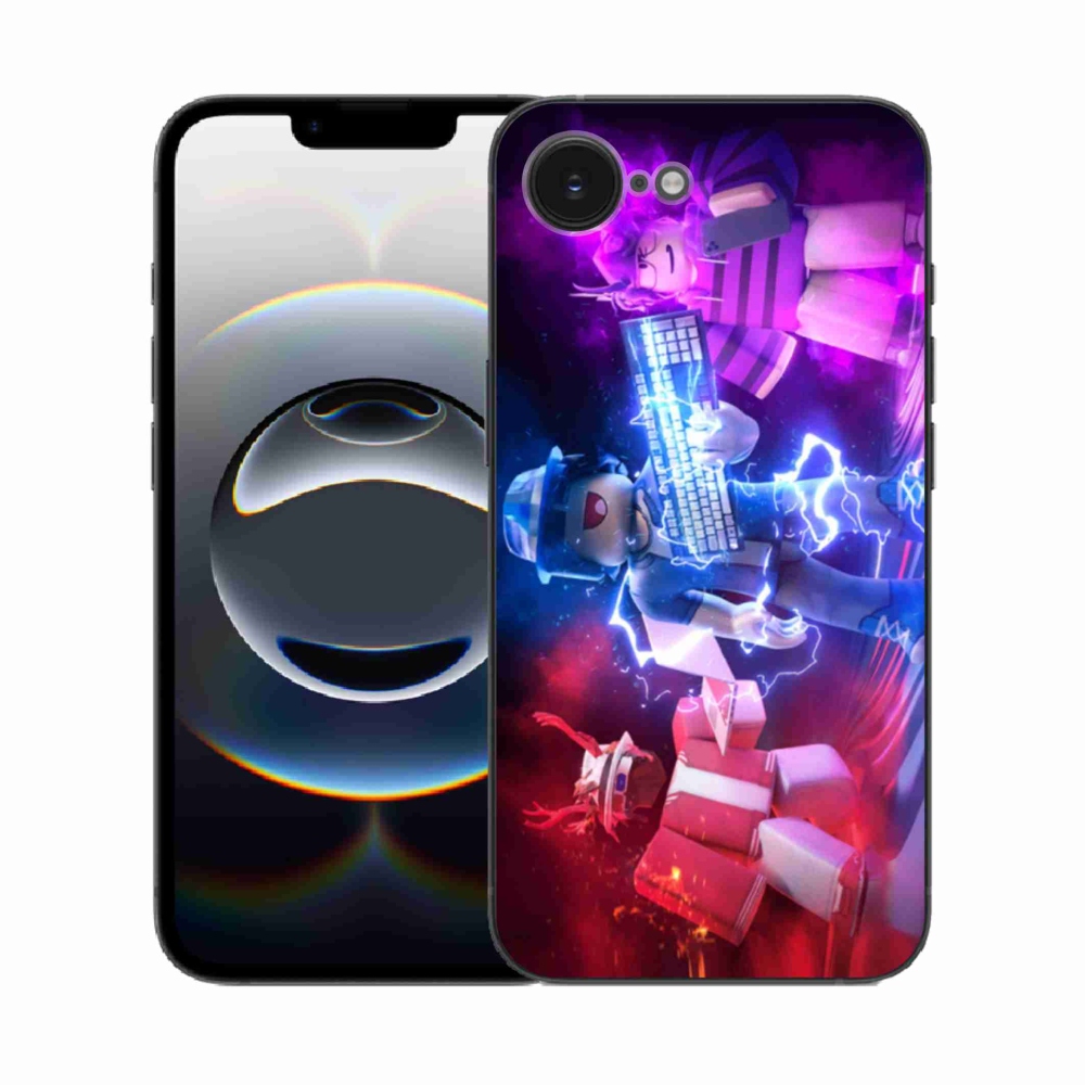 Gelový kryt mmCase na iPhone 16e - roblox