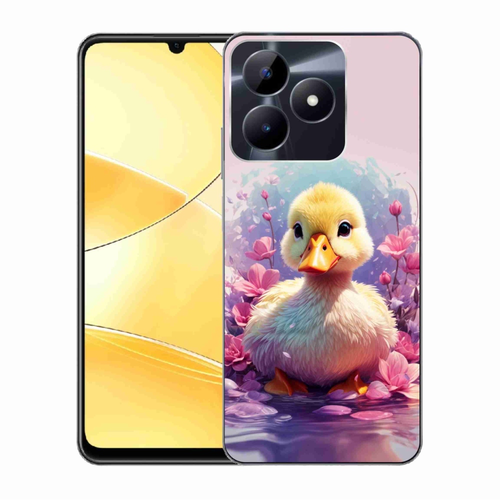Gelový kryt mmCase na Realme C51/C53 - kachnička