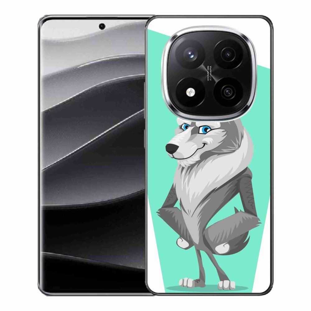 Gelový kryt mmCase na Xiaomi Redmi Note 14 Pro+ 5G - kreslený vlk