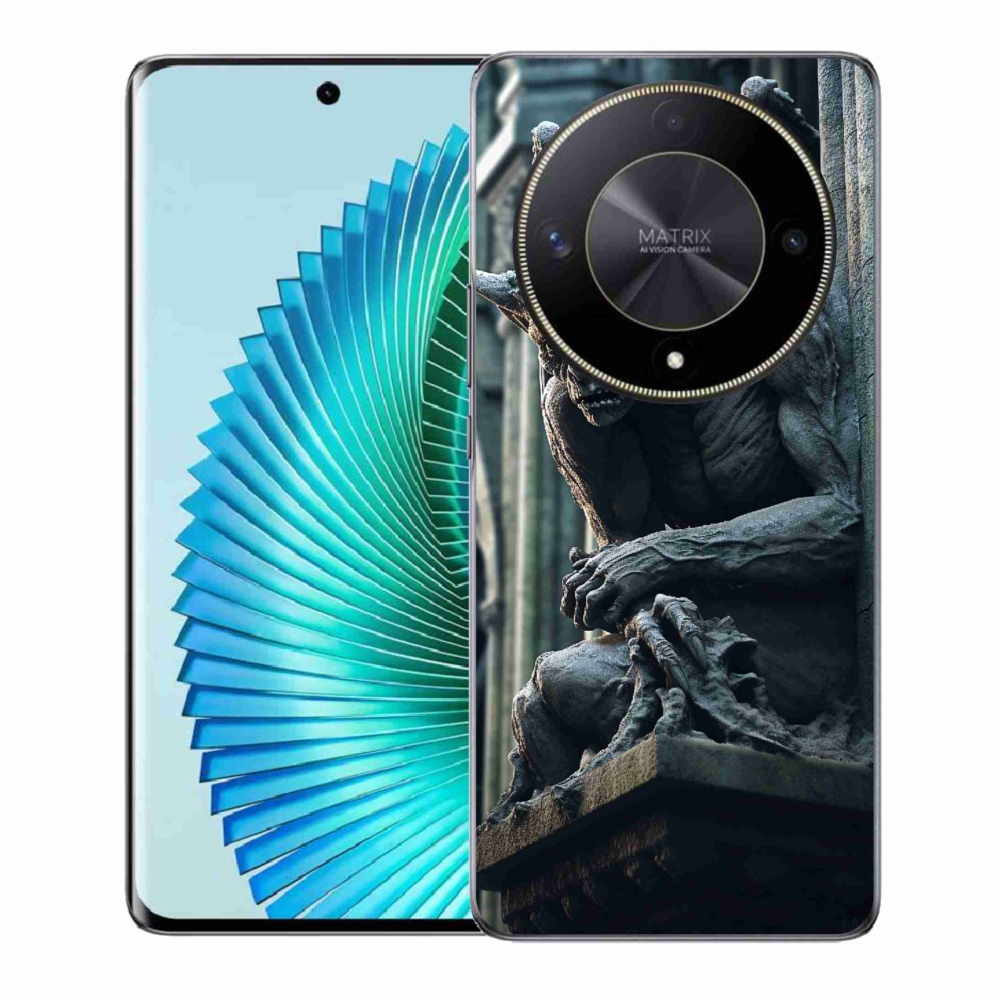 Gelový kryt mmCase na Honor Magic 6 Lite 5G - příšera s křídly