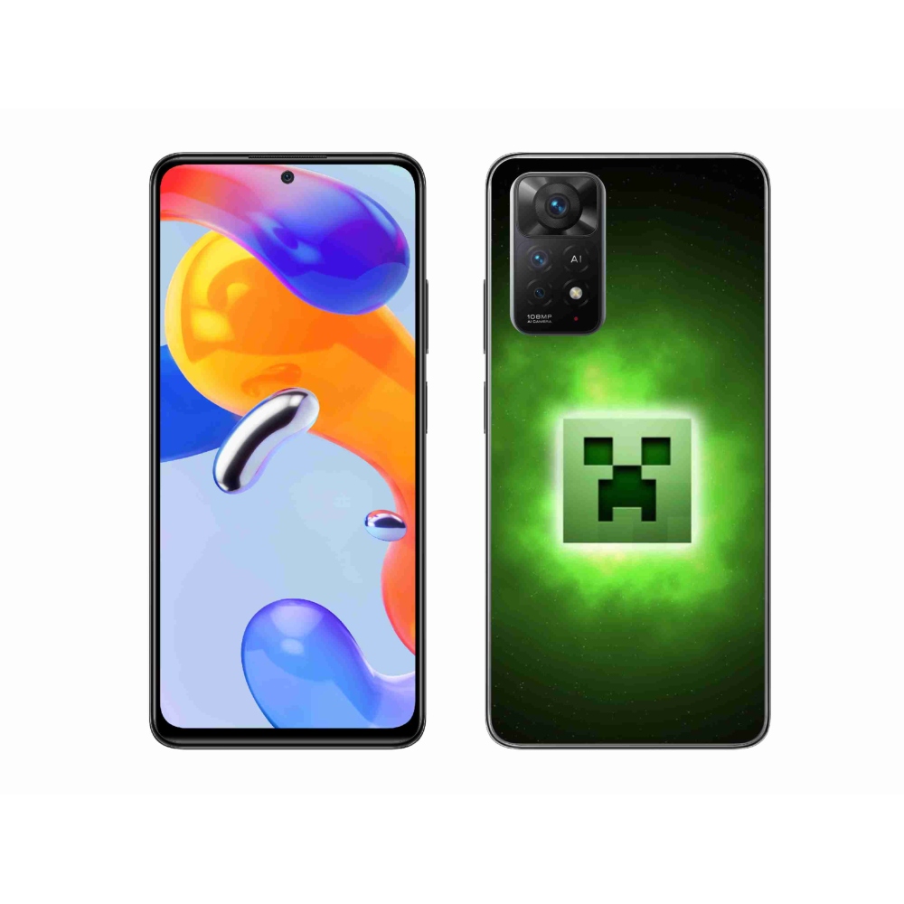 Gelový kryt mmCase na Xiaomi Redmi Note 11 Pro 4G/5G - minecraft