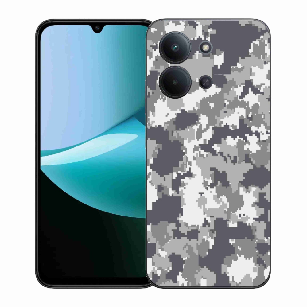 Gelový kryt mmCase na Xiaomi Redmi 15C 4G (171mm)/Poco C85 4G (171mm) - maskáčový vzor 2