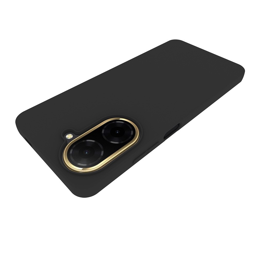 Matný gelový obal na Xiaomi Redmi A5 (171.7x77.8x8.3mm) - černý