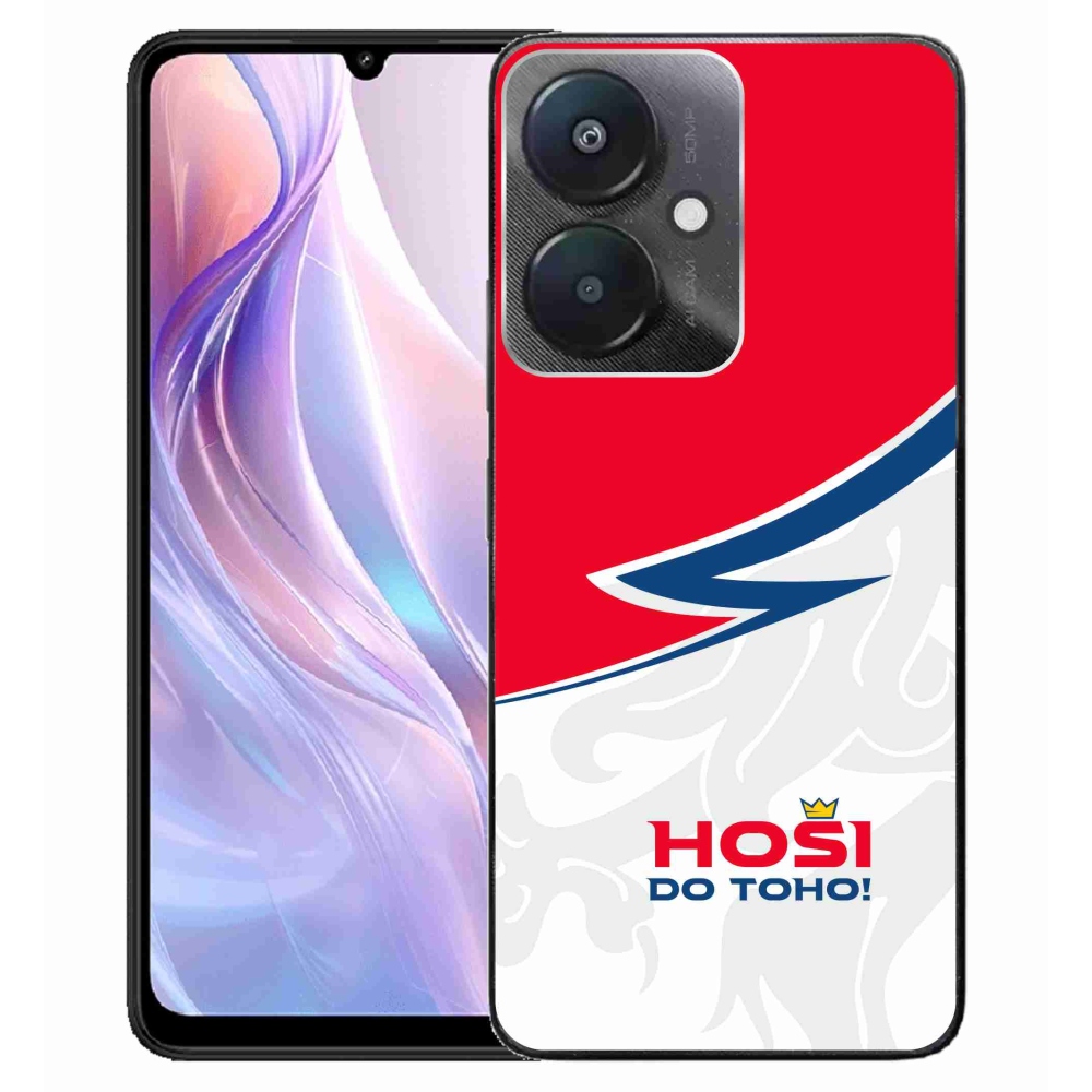 Gelový kryt mmCase na Xiaomi Redmi 13C 5G  - hoši do toho