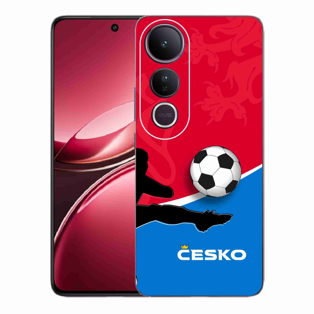 Gelový kryt mmCase na Vivo V50 Lite 4G/5G - fotbal Česko 2