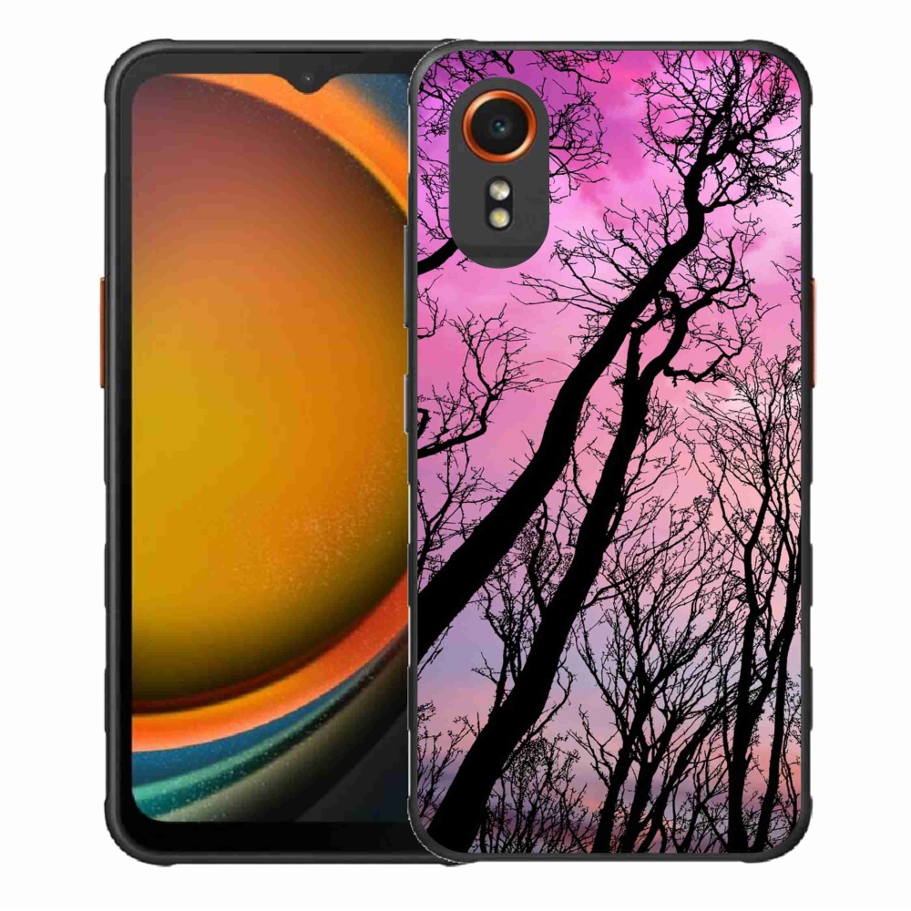 Gelový obal mmCase na Samsung Galaxy Xcover 7 - opadané stromy