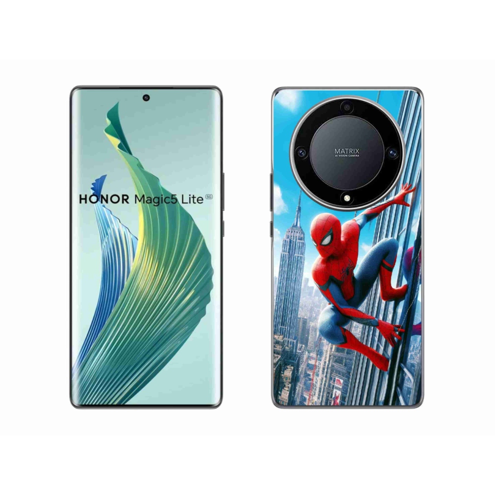 Gelový kryt mmCase na Honor Magic 5 Lite 5G - spiderman