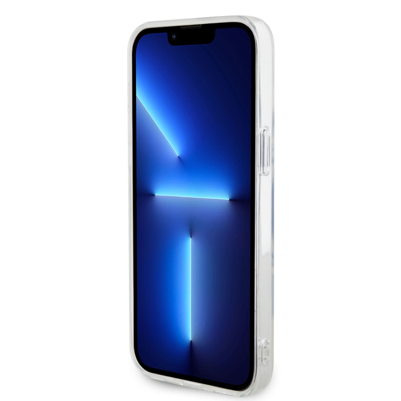 Karl Lagerfeld IML Choupette MagSafe zadní kryt pro iPhone 15 Pro Max průhledný