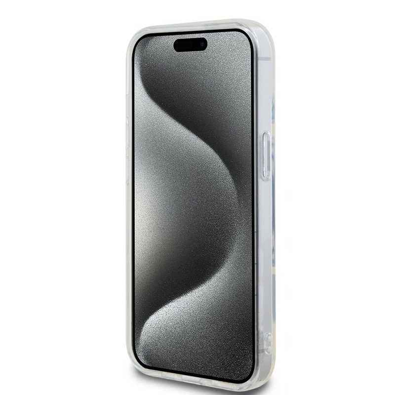 Karl Lagerfeld IML Ikonik MagSafe Zadní Kryt pro iPhone 15 - průhledný