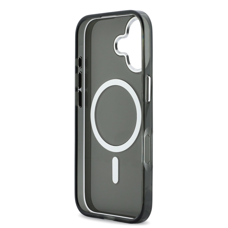 Karl Lagerfeld IML K&CH Heads Logo MagSafe Zadní Kryt pro iPhone 17 Black