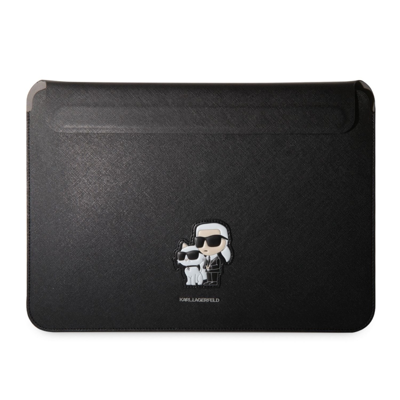 Karl Lagerfeld Saffiano Karl and Choupette NFT Computer Sleeve 13/14