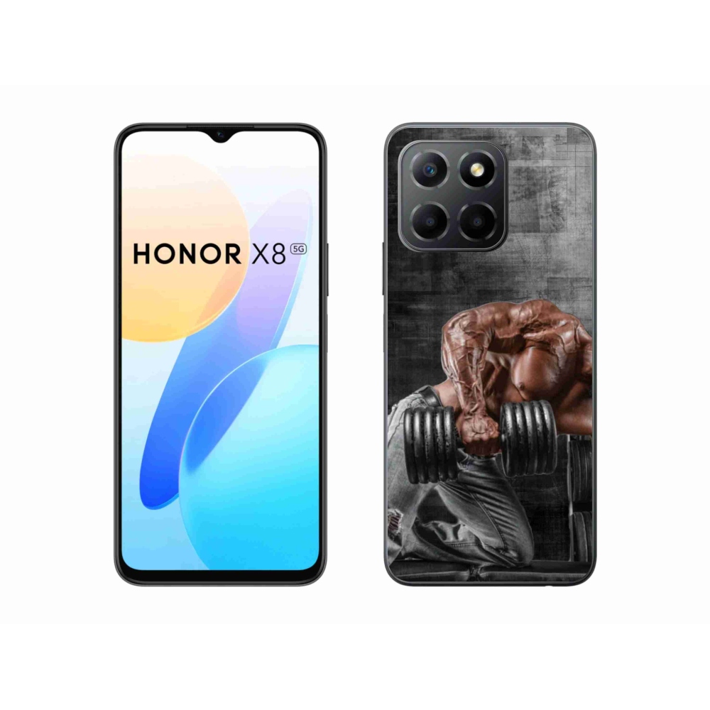 Gelový kryt mmCase na Honor X8 5G/Honor 70 Lite 5G - posilování 1