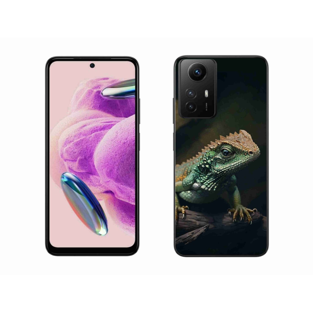Gelový kryt mmCase na Xiaomi Redmi Note 12S - ještěr