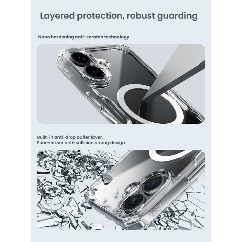 Nillkin Nature TPU PRO Magnetic Kryt pro Apple iPhone 16 Transparent