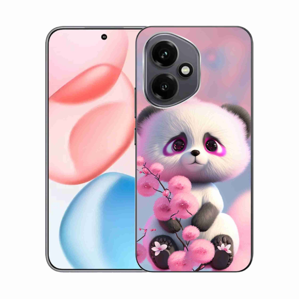 Gelový kryt mmCase na Honor 400 - roztomilá panda 1