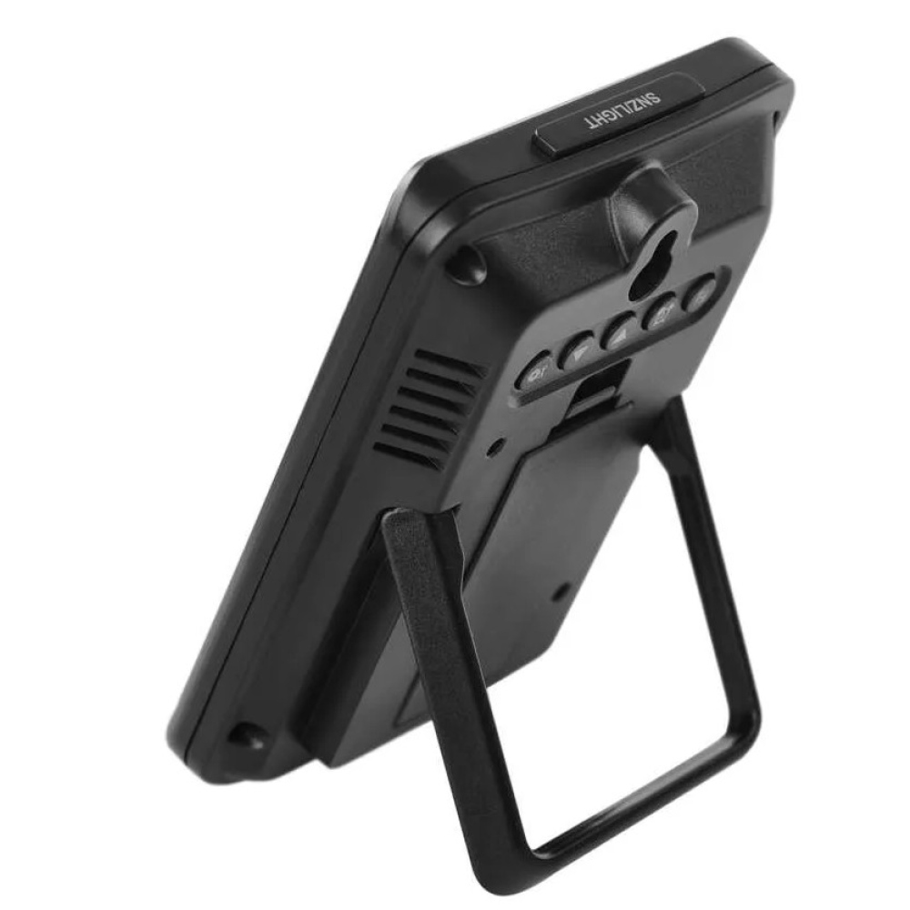 Digitální teploměr, bezdrátové čidlo, budík E8636